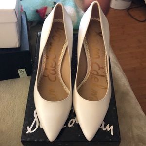New white Sam Edelman shoes